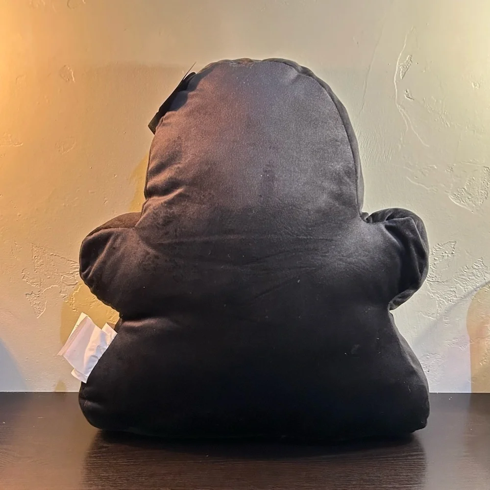 NWTS ENVOGUE 16x15 Plush Iridescent Halloween Ghost Pillow
